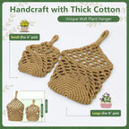 Hanging Planter Basket Holder. Wall Planters for Indoor Plants. for Up to 4 Inch Pot